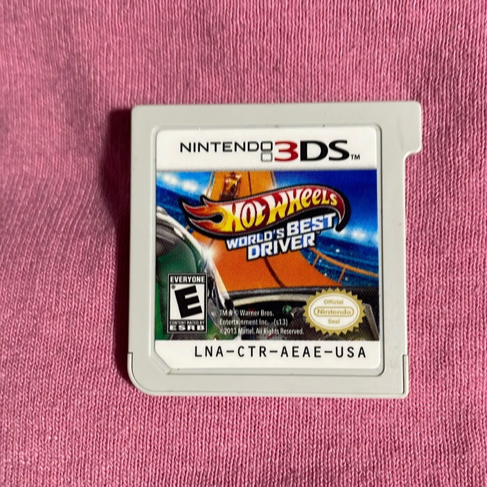 Nintendo 3DS Game- Hot Wheels World’s Best Driver